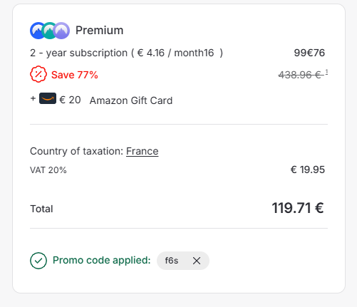 Nordvpn code verified screenshot